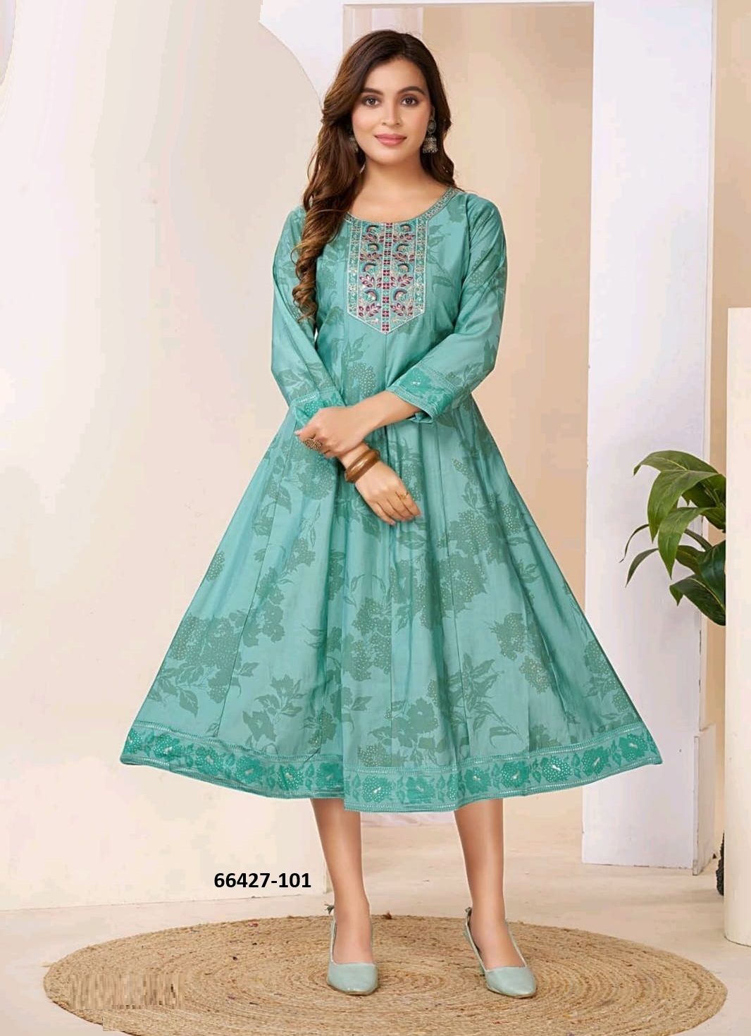 MERAKI - Catalog # 66427 (Set of 6 Readymade Women's Kurtis / Tops) MERAKI - Catalog # 66427 (Set of 6 Readymade Women's Kurtis / Tops)