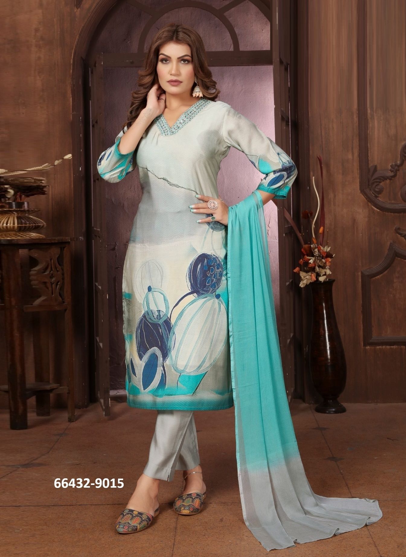 KAASHVI 3 - Catalog # 66432 (Set of 2 Readymade Salwar Suits) KAASHVI 3 - Catalog # 66432 (Set of 2 Readymade Salwar Suits)