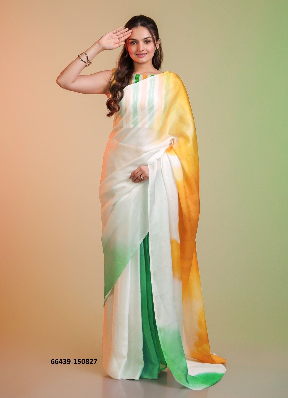 TIRANGA SAREES - Catalog # 66439 (Set of 6 Sarees) TIRANGA SAREES - Catalog # 66439 (Set of 6 Sarees)