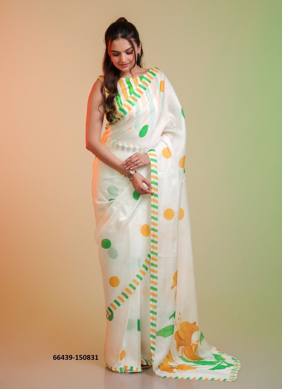 TIRANGA SAREES - Catalog # 66439 (Set of 6 Sarees) TIRANGA SAREES - Catalog # 66439 (Set of 6 Sarees)