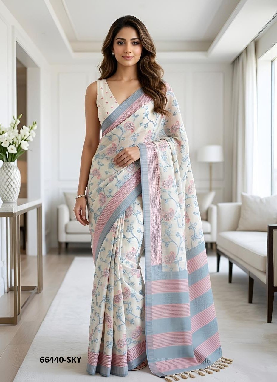 SUJAL 3 - Catalog # 66440 (Set of 4 Sarees) SUJAL 3 - Catalog # 66440 (Set of 4 Sarees)