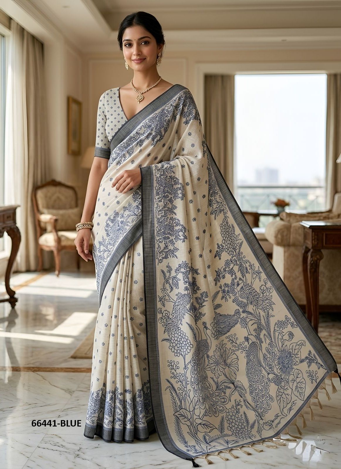 SUJAL 2 - Catalog # 66441 (Set of 5 Sarees) SUJAL 2 - Catalog # 66441 (Set of 5 Sarees)