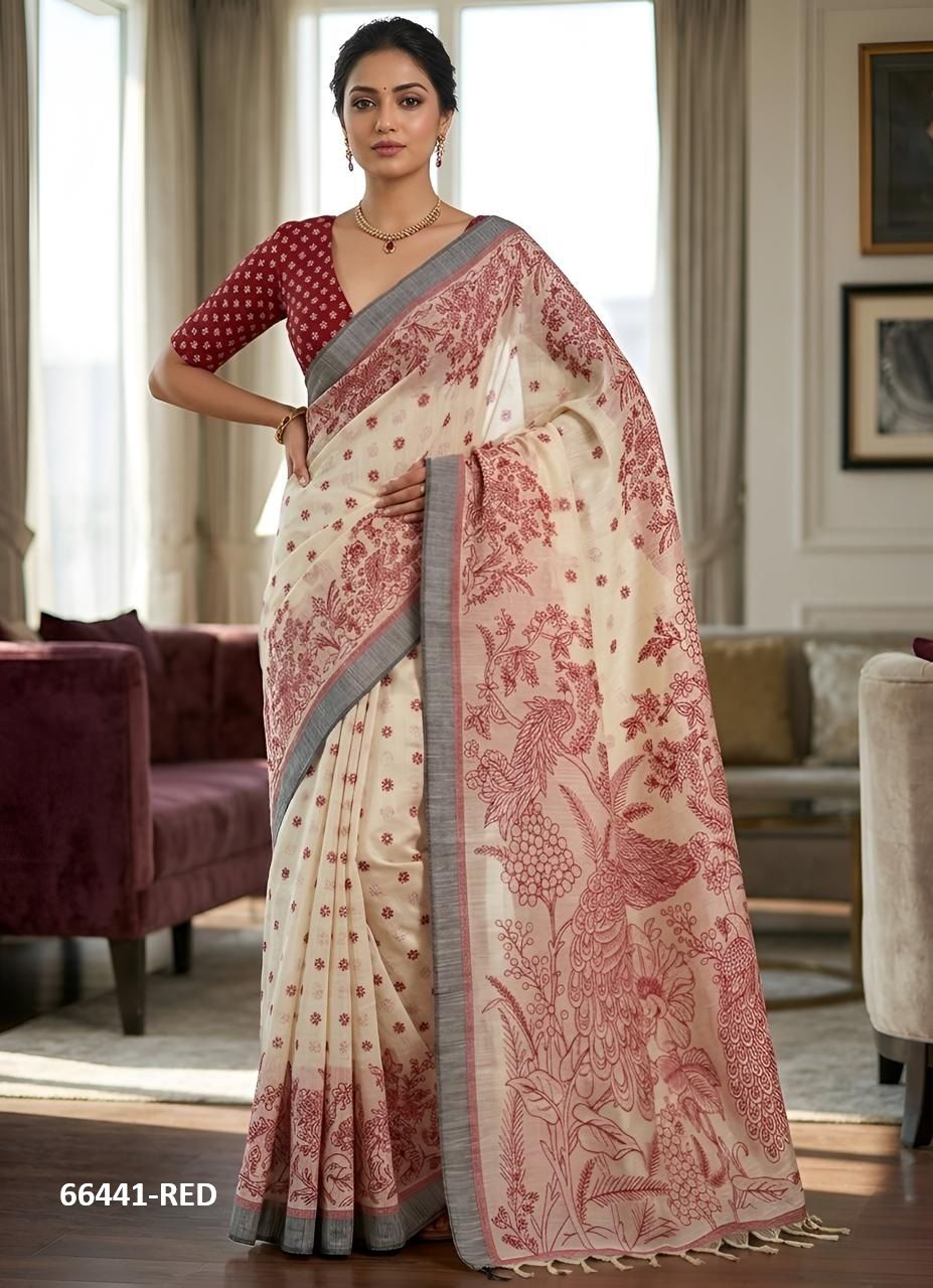 SUJAL 2 - Catalog # 66441 (Set of 5 Sarees) SUJAL 2 - Catalog # 66441 (Set of 5 Sarees)