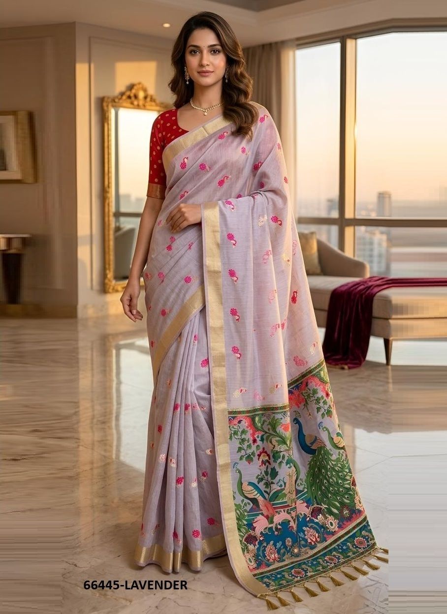 KALAM - Catalog # 66445 (Set of 6 Sarees) KALAM - Catalog # 66445 (Set of 6 Sarees)