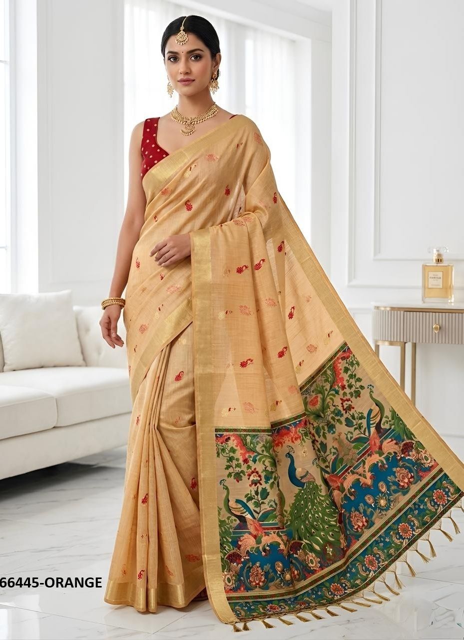 KALAM - Catalog # 66445 (Set of 6 Sarees) KALAM - Catalog # 66445 (Set of 6 Sarees)