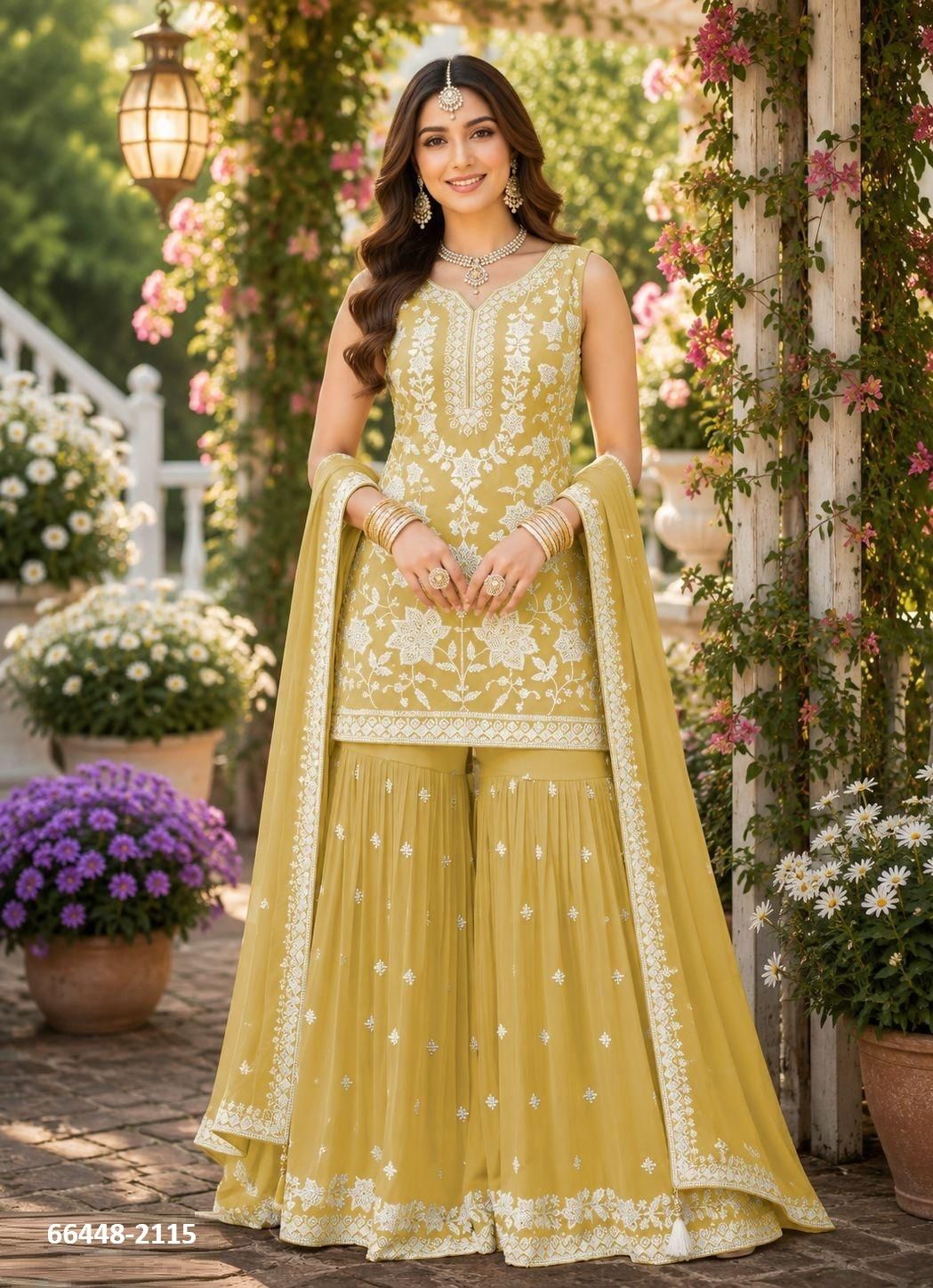 GLORY 2 - Catalog # 66448 (Set of 3 Readymade Salwar Suits) GLORY 2 - Catalog # 66448 (Set of 3 Readymade Salwar Suits)