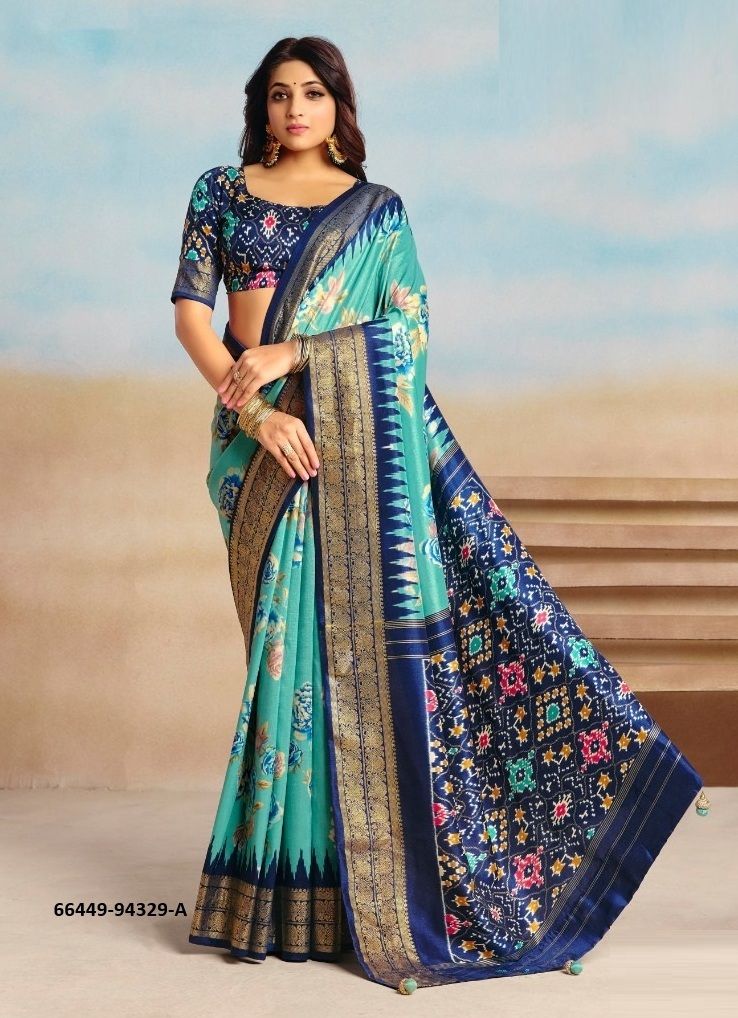 AMORA SILK PLUS 17 - Catalog # 66449 (Set of 6 Sarees) AMORA SILK PLUS 17 - Catalog # 66449 (Set of 6 Sarees)