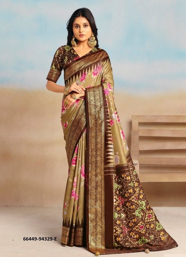 AMORA SILK PLUS 17 - Catalog # 66449 (Set of 6 Sarees) AMORA SILK PLUS 17 - Catalog # 66449 (Set of 6 Sarees)