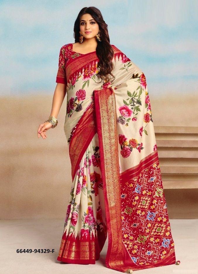 AMORA SILK PLUS 17 - Catalog # 66449 (Set of 6 Sarees) AMORA SILK PLUS 17 - Catalog # 66449 (Set of 6 Sarees)
