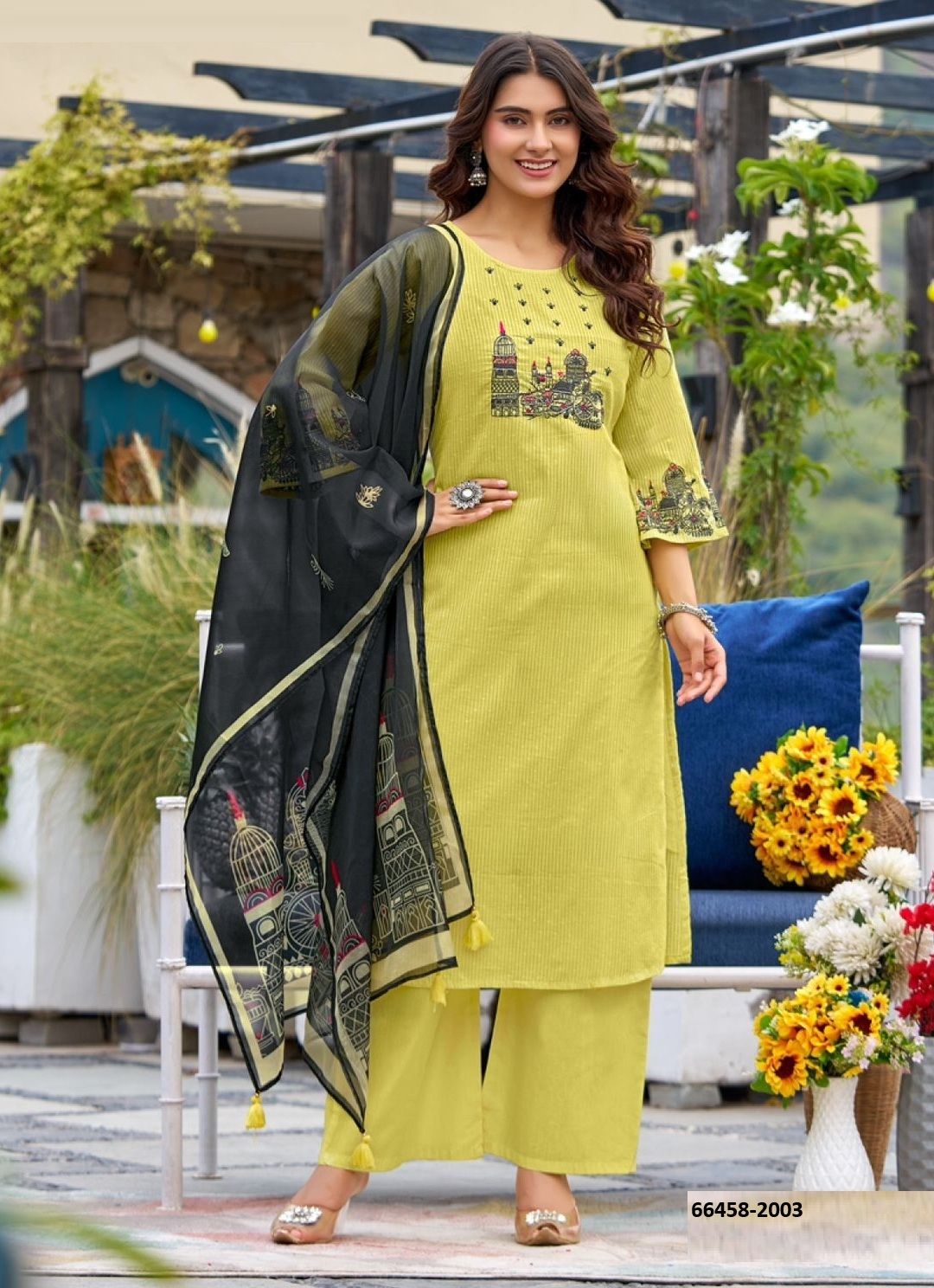 DEEVA - Catalog # 66458 (Set of 5 Readymade Salwar Suits) DEEVA - Catalog # 66458 (Set of 5 Readymade Salwar Suits)
