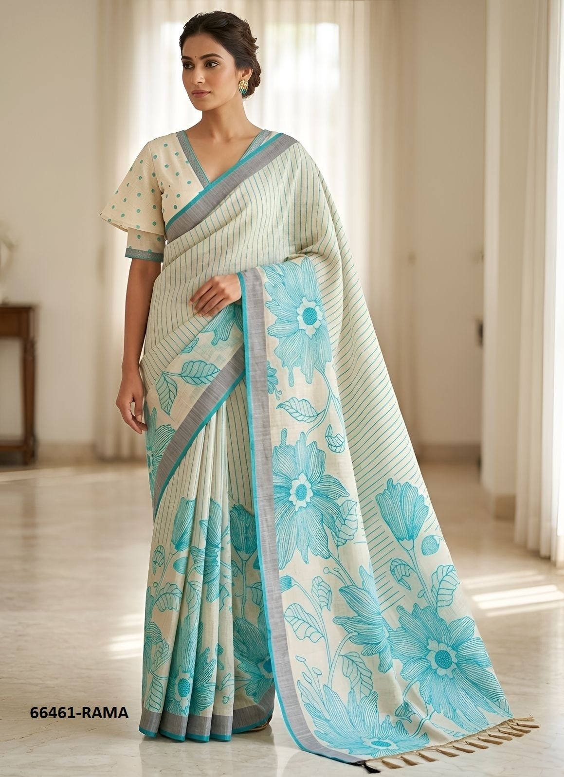 SUJAL 1 - Catalog # 66461 (Set of 6 Sarees) SUJAL 1 - Catalog # 66461 (Set of 6 Sarees)