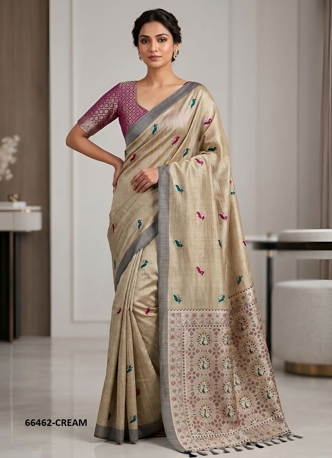 RIGAL - Catalog # 66462 (Set of 6 Sarees) RIGAL - Catalog # 66462 (Set of 6 Sarees)