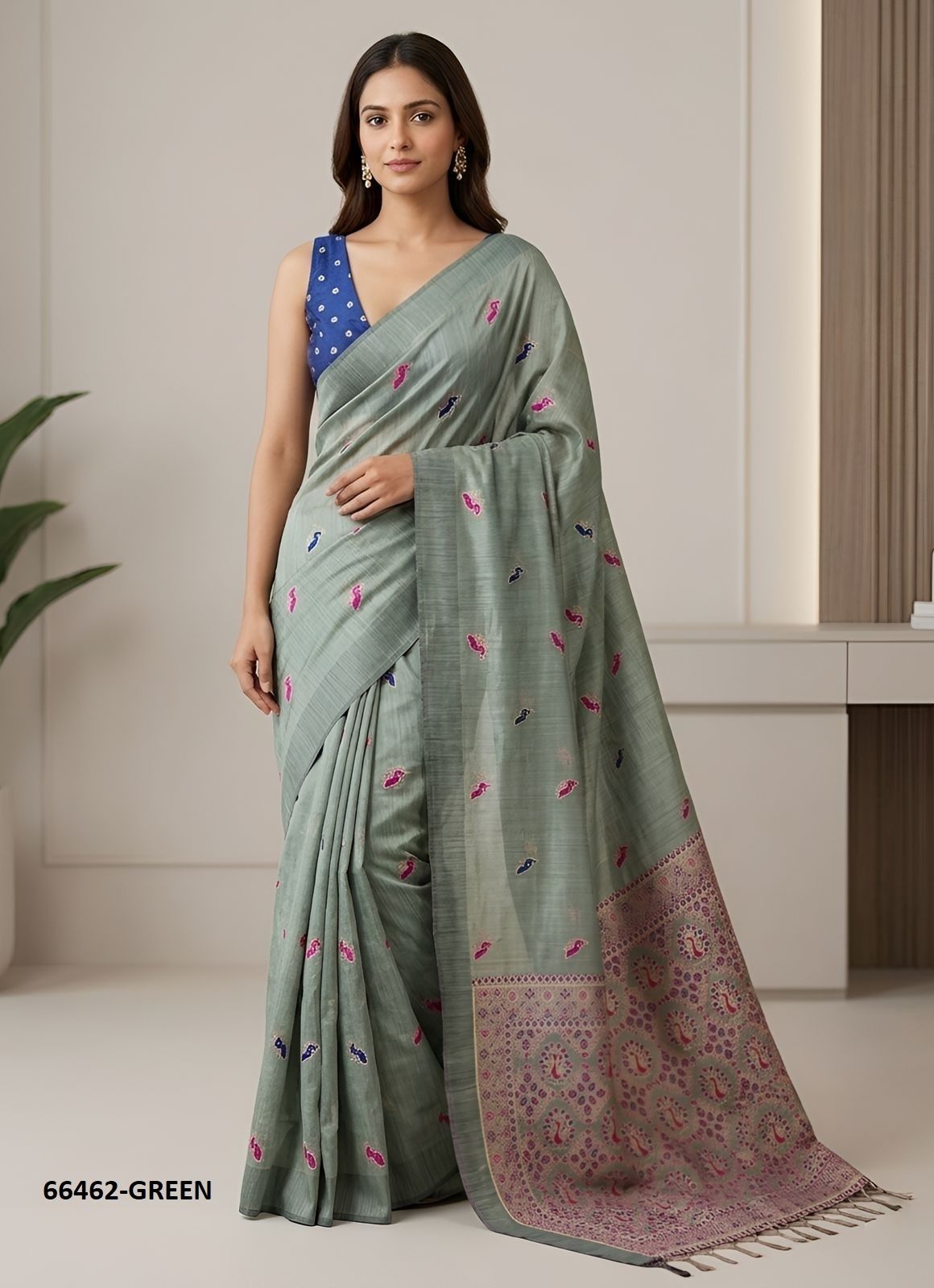 RIGAL - Catalog # 66462 (Set of 6 Sarees) RIGAL - Catalog # 66462 (Set of 6 Sarees)