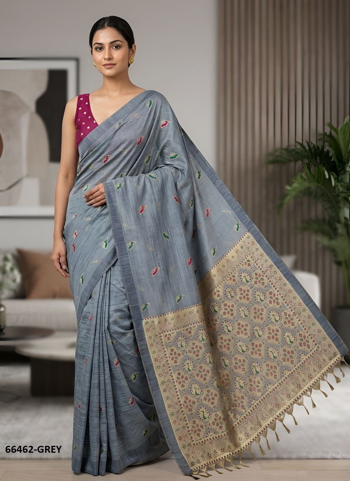 RIGAL - Catalog # 66462 (Set of 6 Sarees) RIGAL - Catalog # 66462 (Set of 6 Sarees)