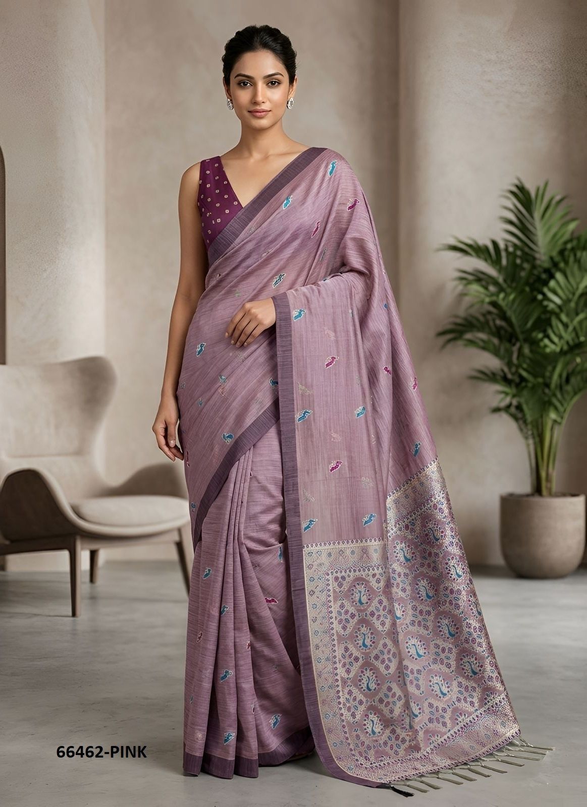 RIGAL - Catalog # 66462 (Set of 6 Sarees) RIGAL - Catalog # 66462 (Set of 6 Sarees)