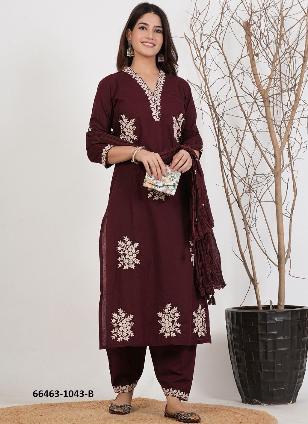 SERIES 1043 - Catalog # 66463 (Set of 3 Readymade Salwar Suits) SERIES 1043 - Catalog # 66463 (Set of 3 Readymade Salwar Suits)