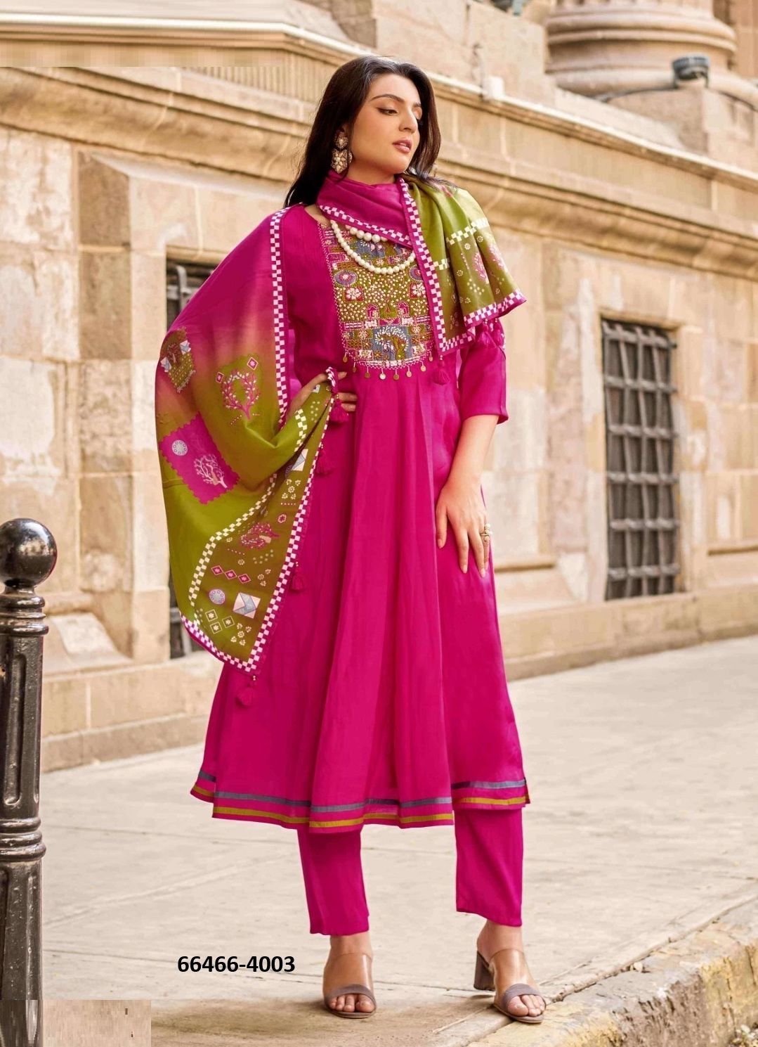 ROOPAM - Catalog # 66466 (Set of 5 Readymade Salwar Suits) ROOPAM - Catalog # 66466 (Set of 5 Readymade Salwar Suits)