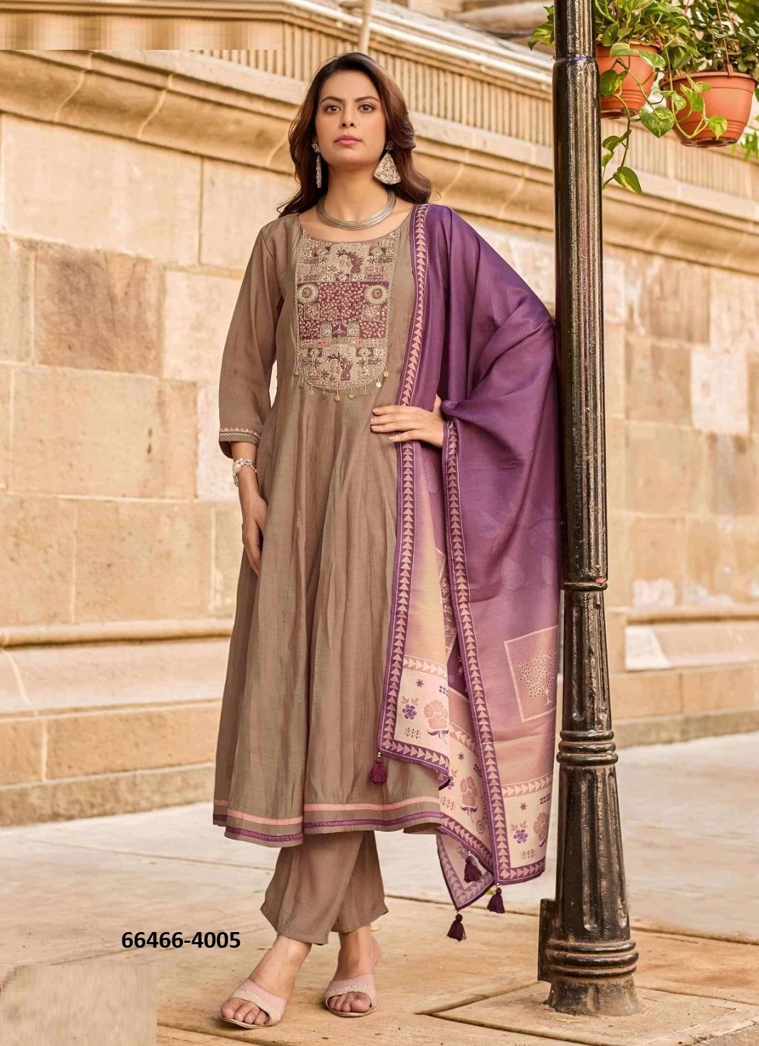 ROOPAM - Catalog # 66466 (Set of 5 Readymade Salwar Suits) ROOPAM - Catalog # 66466 (Set of 5 Readymade Salwar Suits)