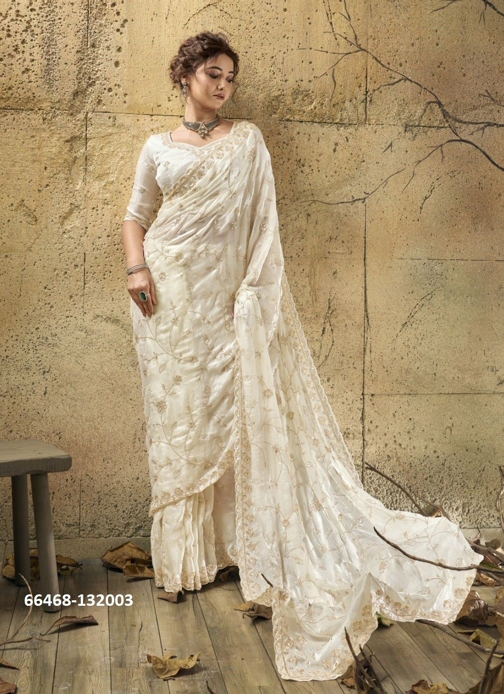 HEIRLOOM RELIC - Catalog # 66468 (Set of 5 Sarees)