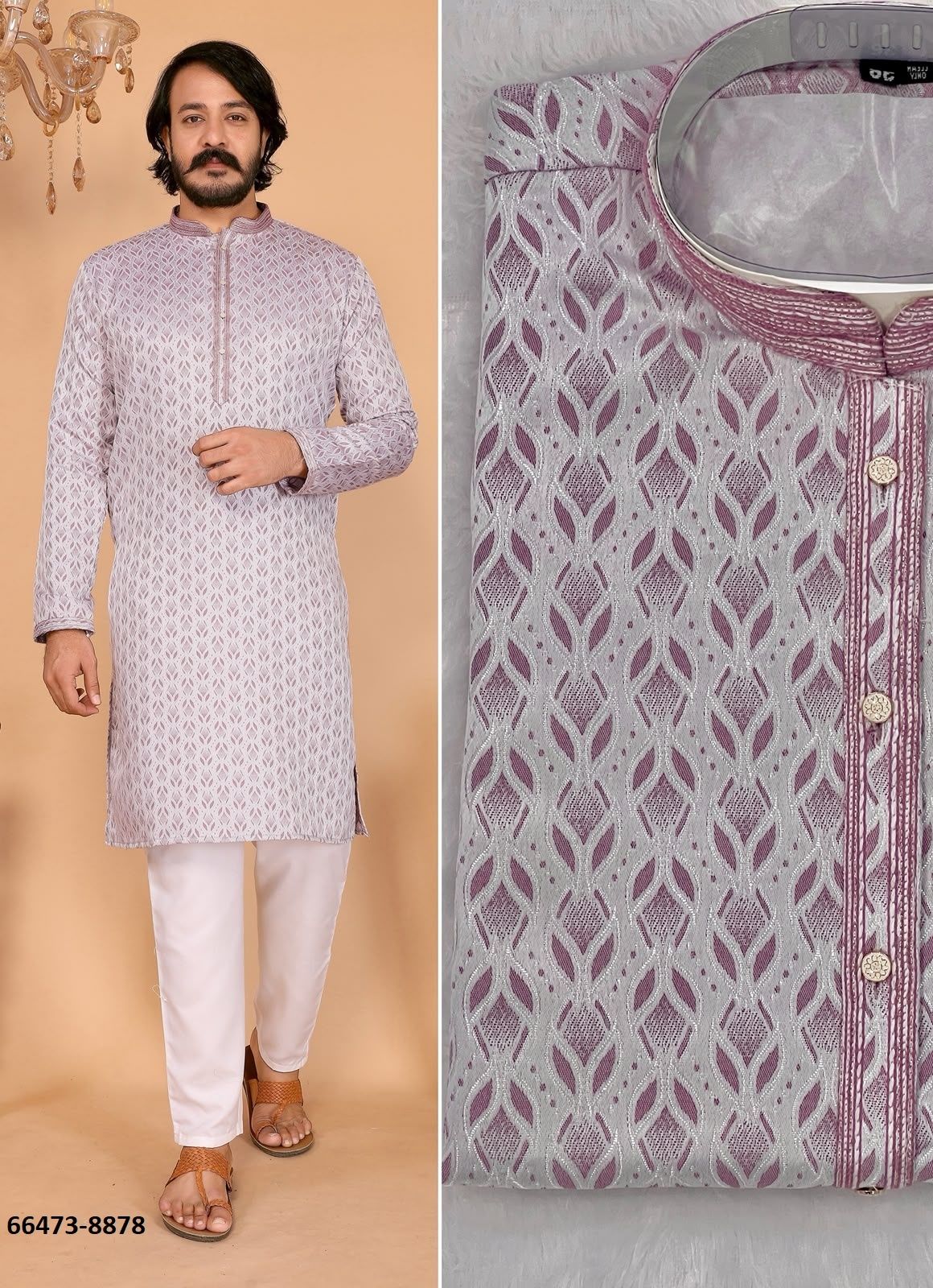ETHNIC WEAR - Catalog # 66473 (Set of 4 Men's Ethnic Wear) ETHNIC WEAR - Catalog # 66473 (Set of 4 Men's Ethnic Wear)