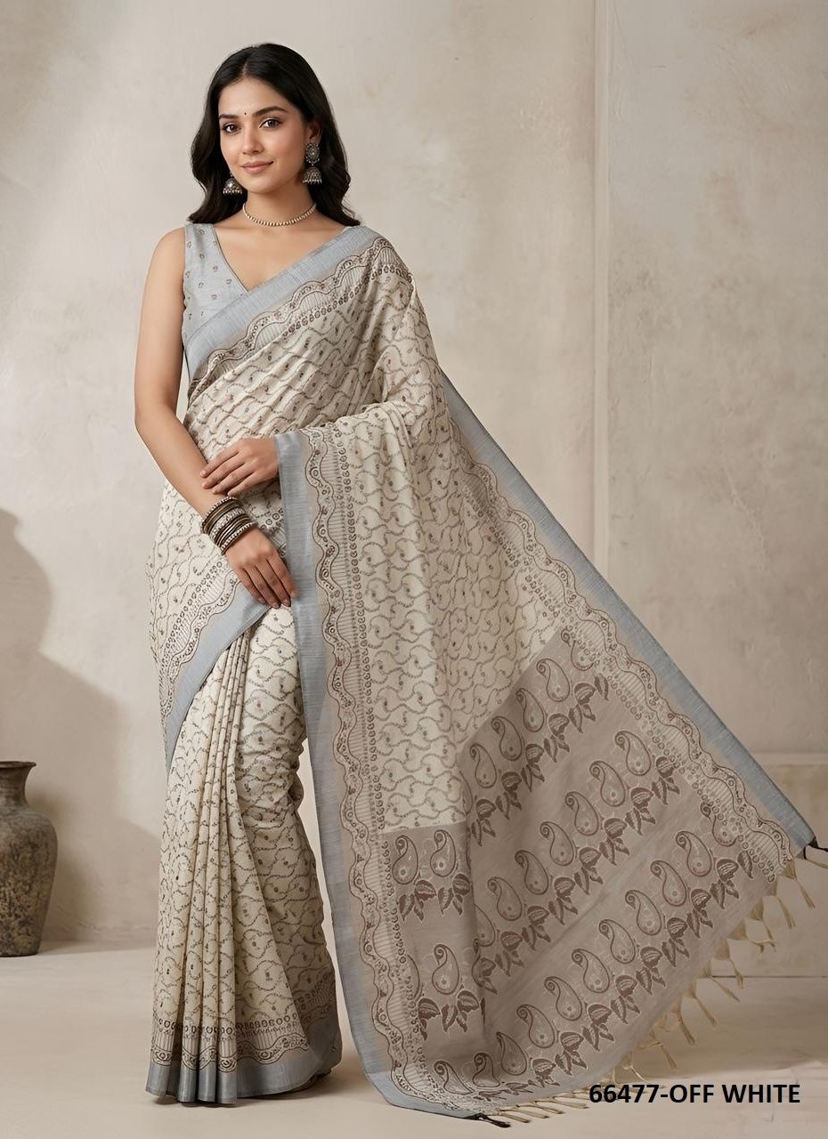 KASHI - Catalog # 66477 (Set of 6 Sarees) KASHI - Catalog # 66477 (Set of 6 Sarees)