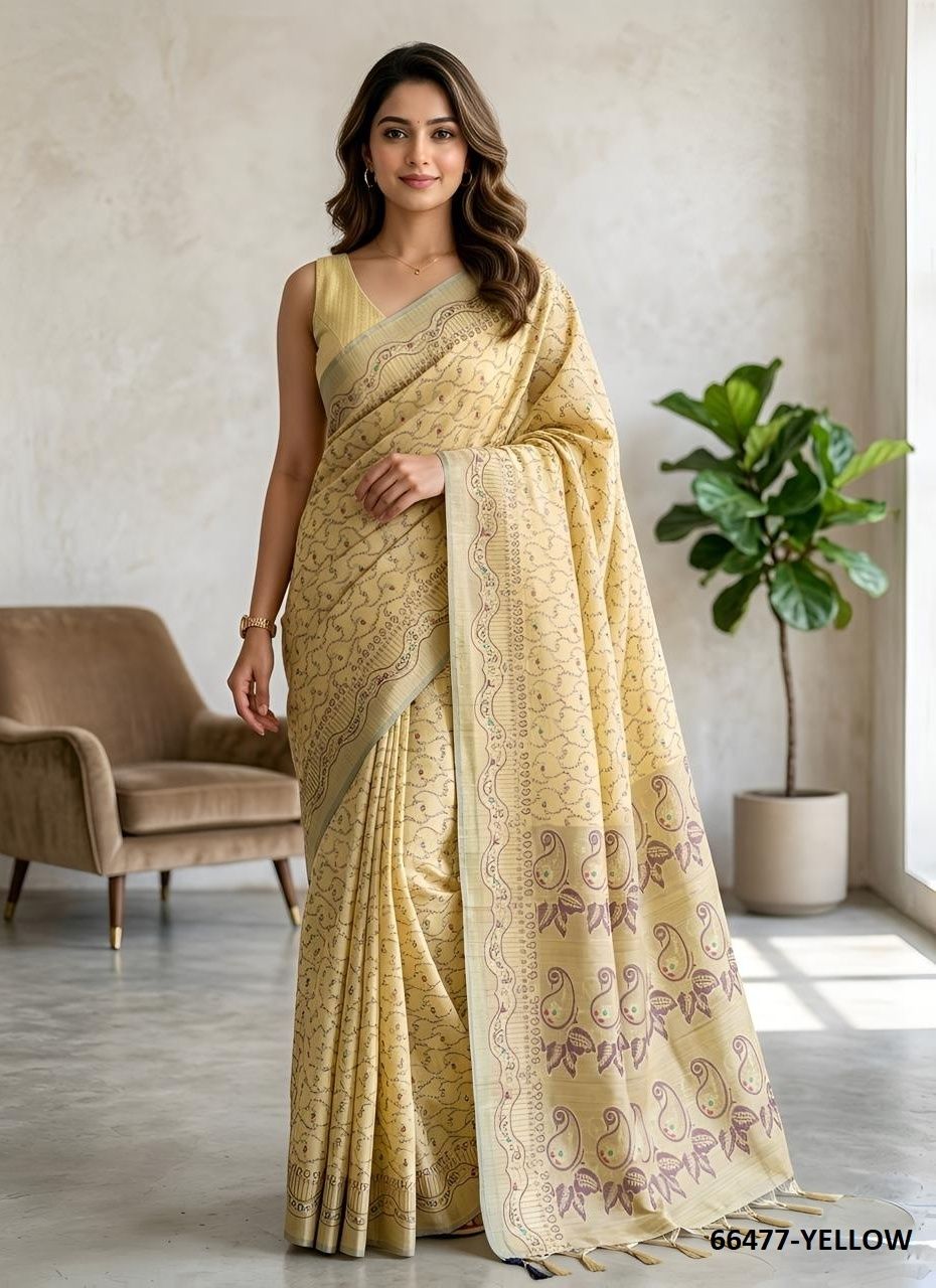 KASHI - Catalog # 66477 (Set of 6 Sarees) KASHI - Catalog # 66477 (Set of 6 Sarees)