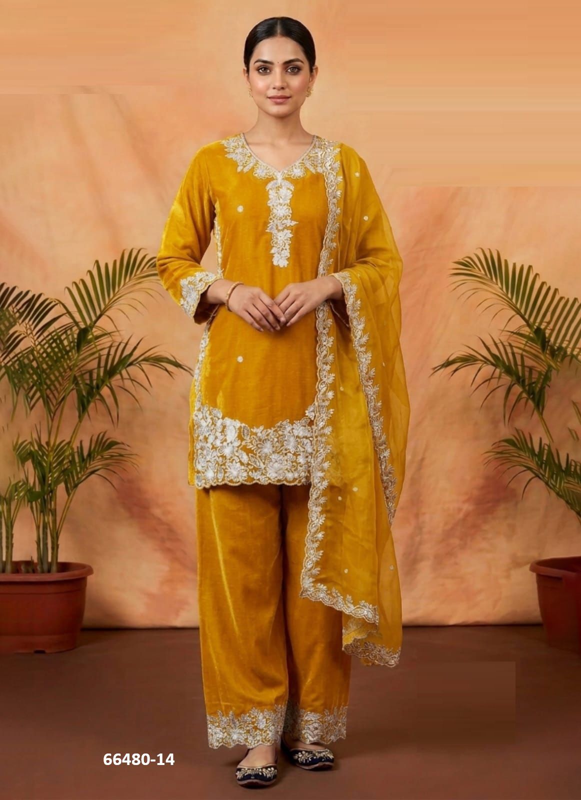 SERIES 12 - Catalog # 66480 (Set of 2 SIZE-SETS [Readymade Salwar Suits])