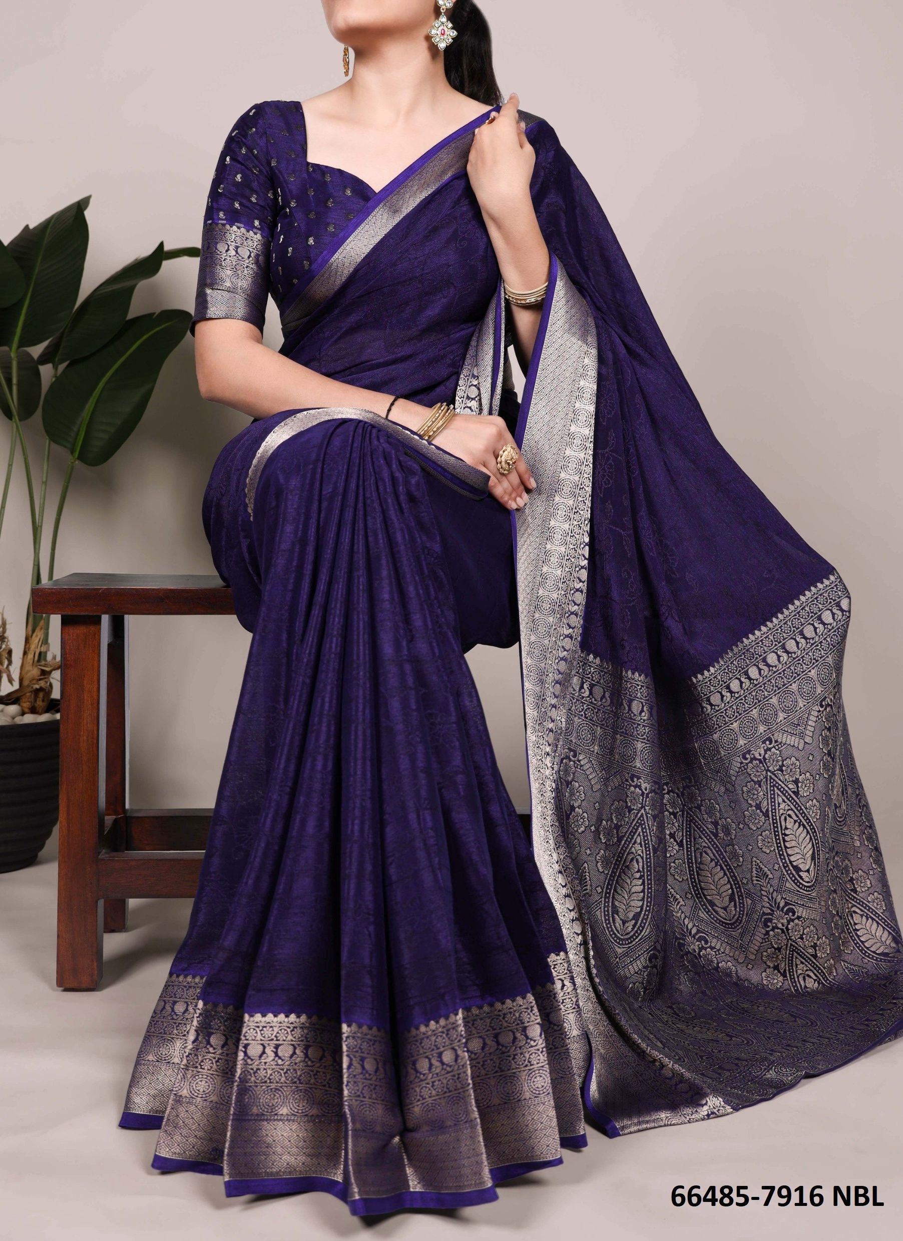 SERIES 7902 - Catalog # 66485 (Set of 8 Sarees)