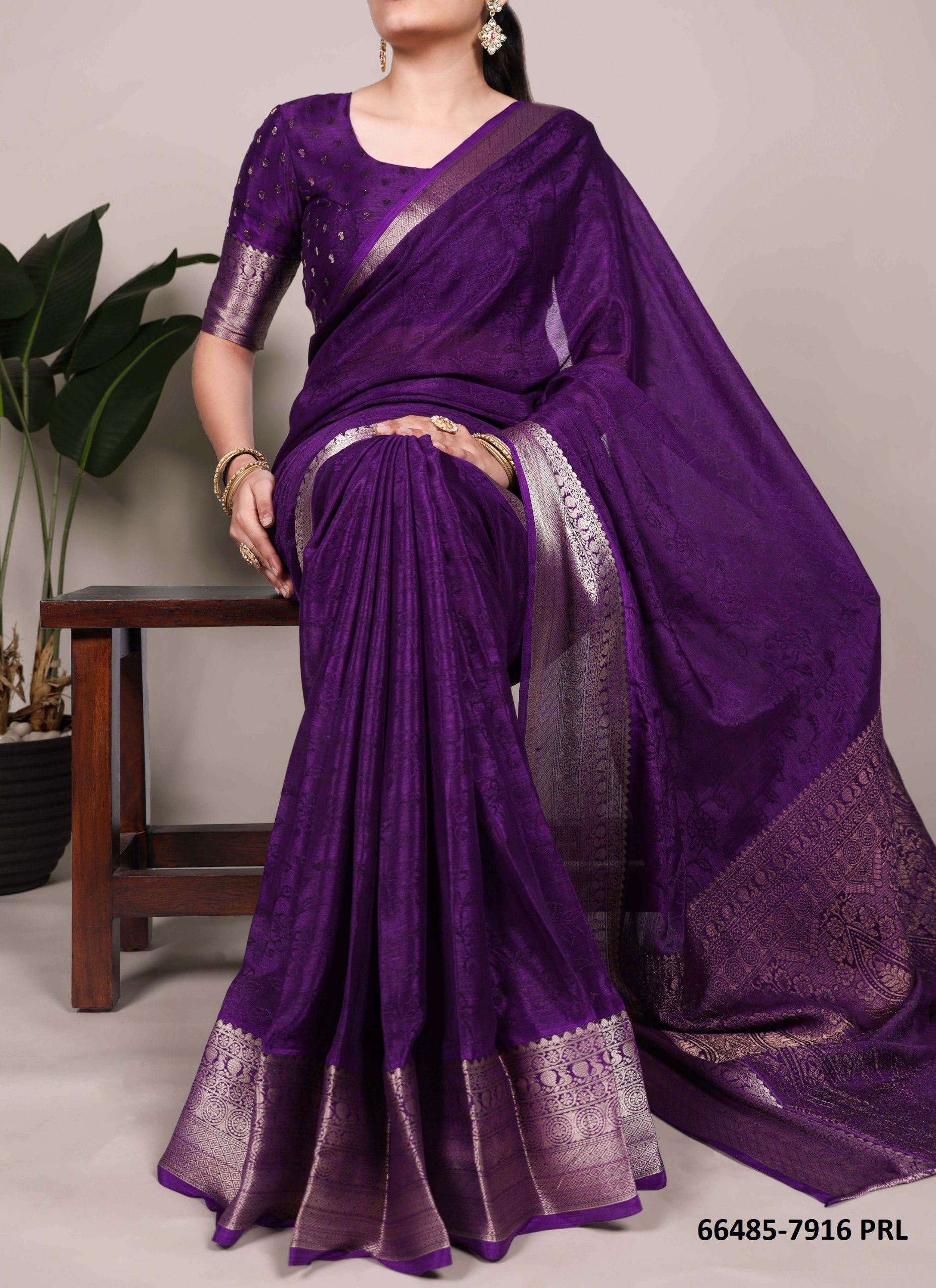 SERIES 7902 - Catalog # 66485 (Set of 8 Sarees)