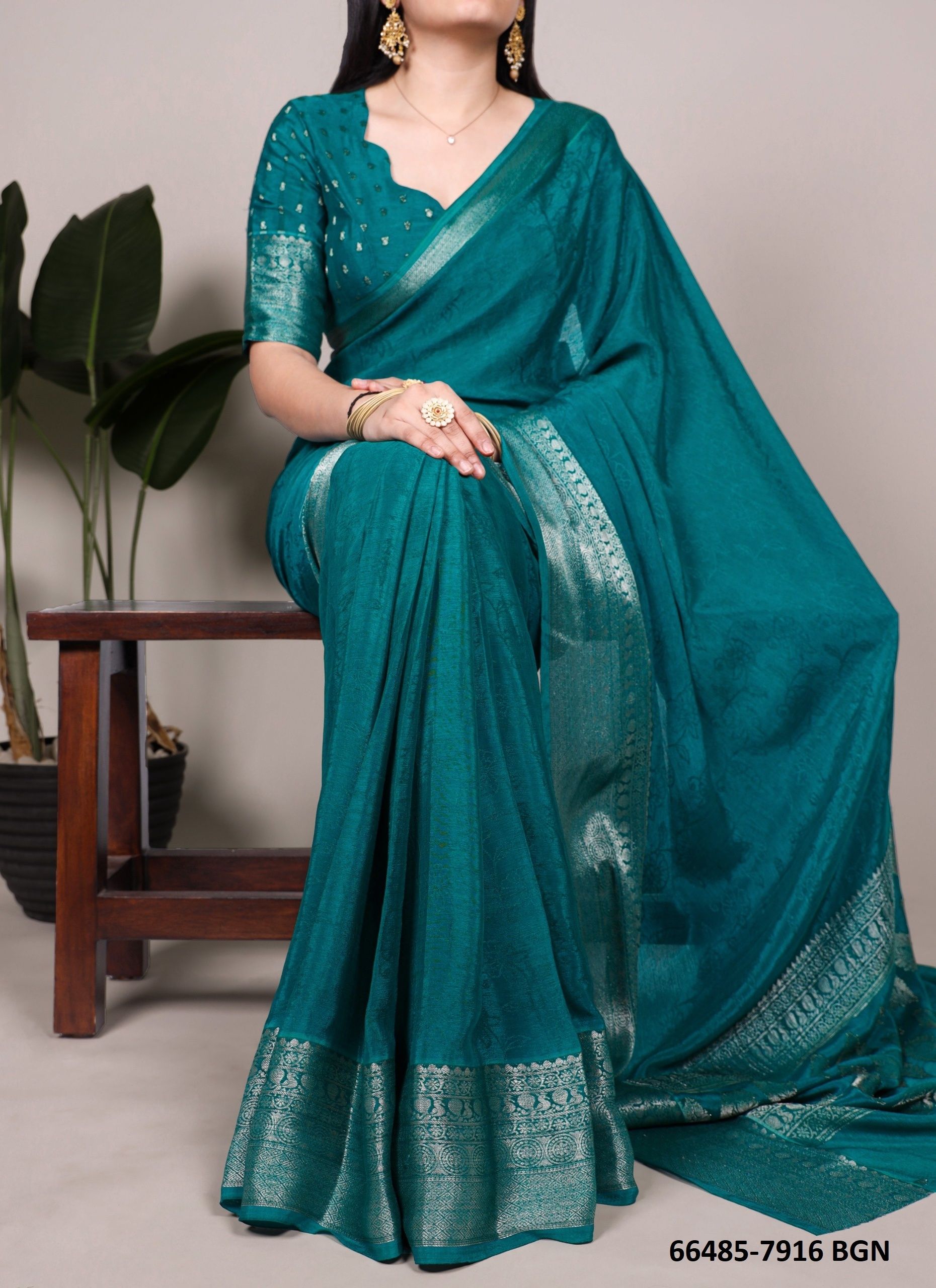 SERIES 7902 - Catalog # 66485 (Set of 8 Sarees)