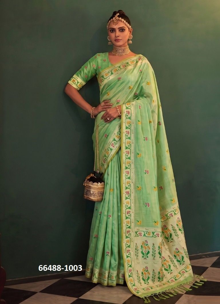 MAHESHWARI SILK - Catalog # 66488 (Set of 6 Sarees)