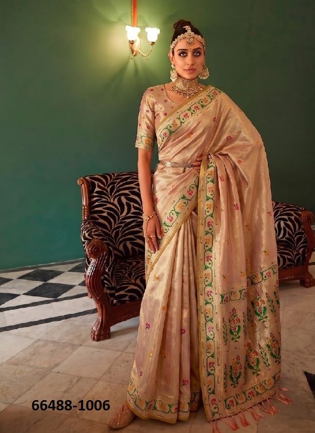 MAHESHWARI SILK - Catalog # 66488 (Set of 6 Sarees)