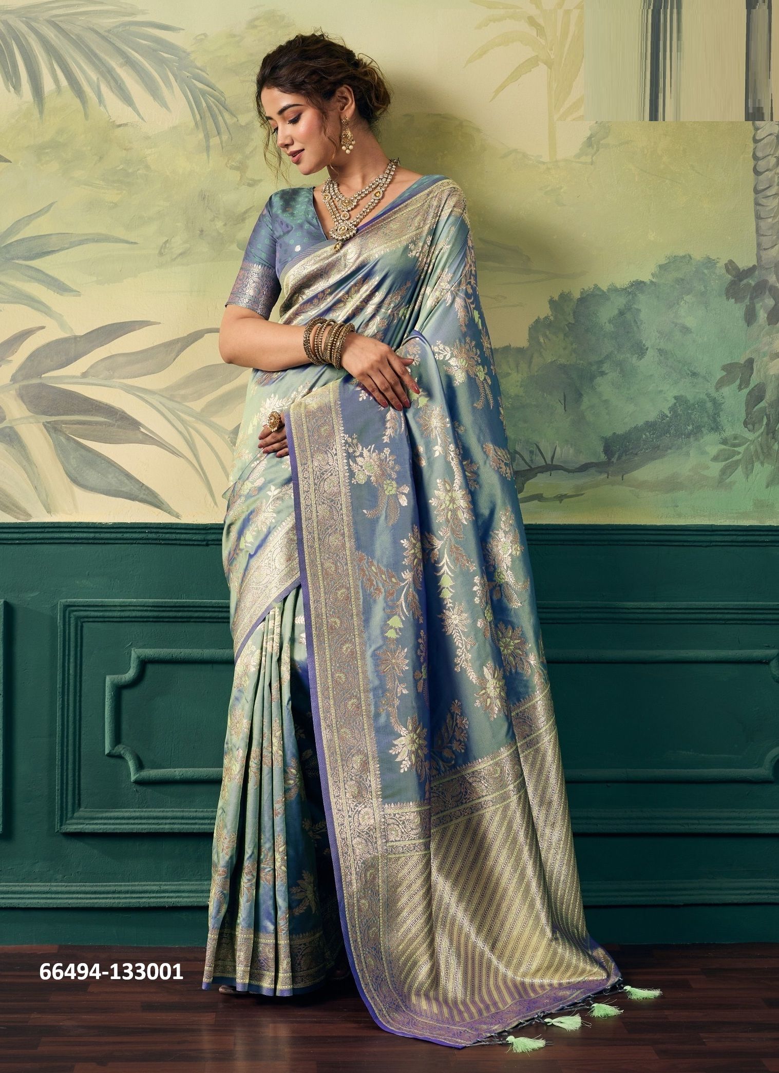 ORNET 2 - Catalog # 66494 (Set of 10 Sarees) ORNET 2 - Catalog # 66494 (Set of 10 Sarees)