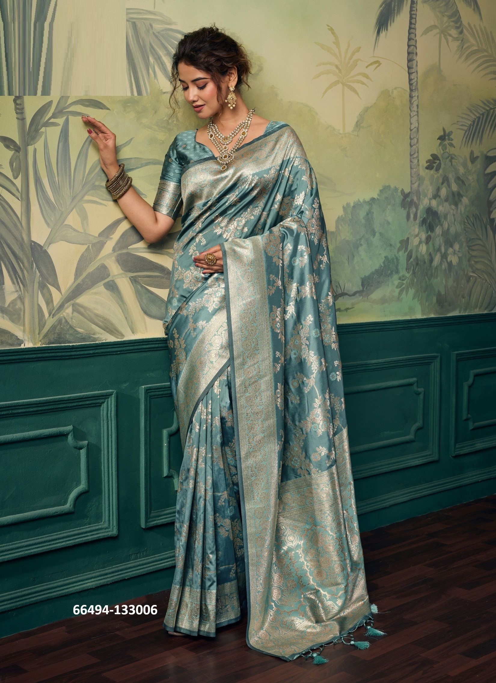 ORNET 2 - Catalog # 66494 (Set of 10 Sarees) ORNET 2 - Catalog # 66494 (Set of 10 Sarees)