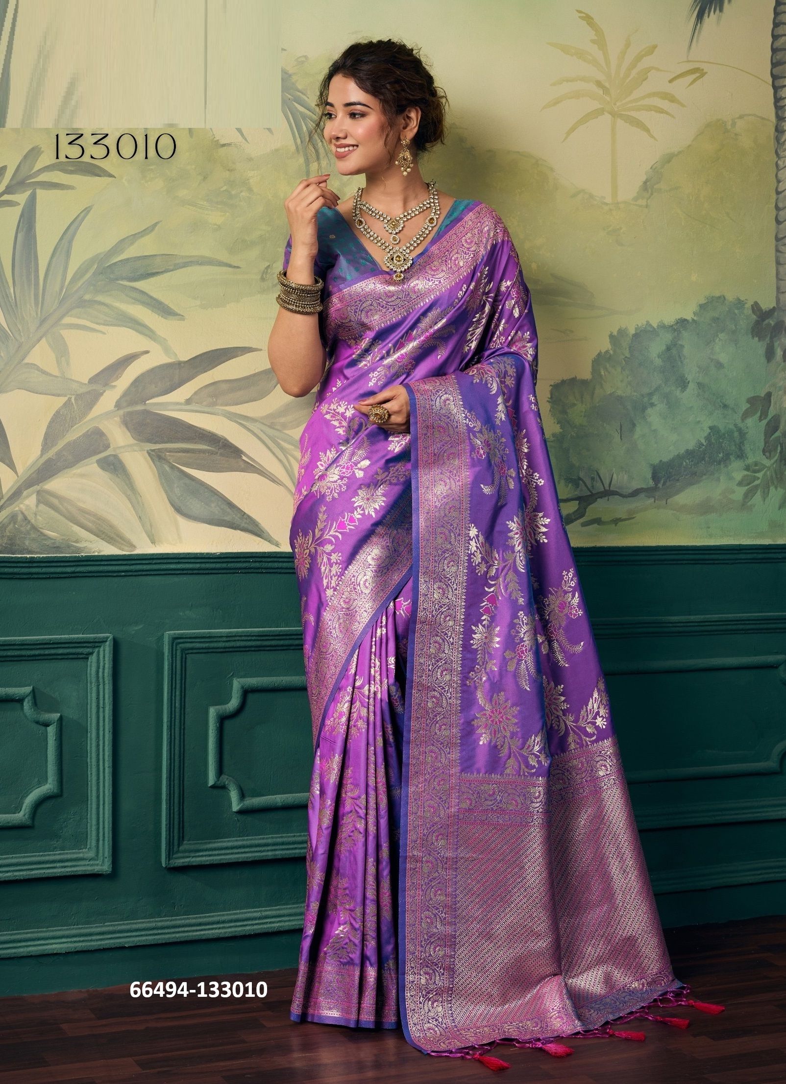 ORNET 2 - Catalog # 66494 (Set of 10 Sarees) ORNET 2 - Catalog # 66494 (Set of 10 Sarees)