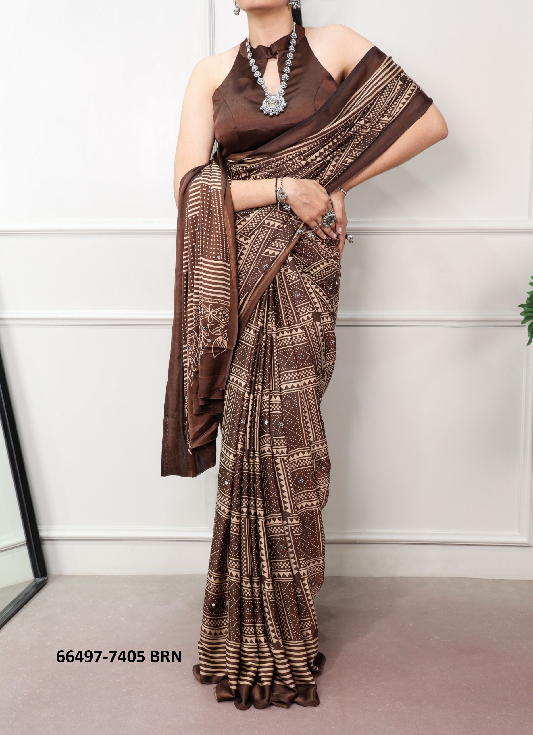 SERIES 7405 - Catalog # 66497 (Set of 4 Sarees) SERIES 7405 - Catalog # 66497 (Set of 4 Sarees)