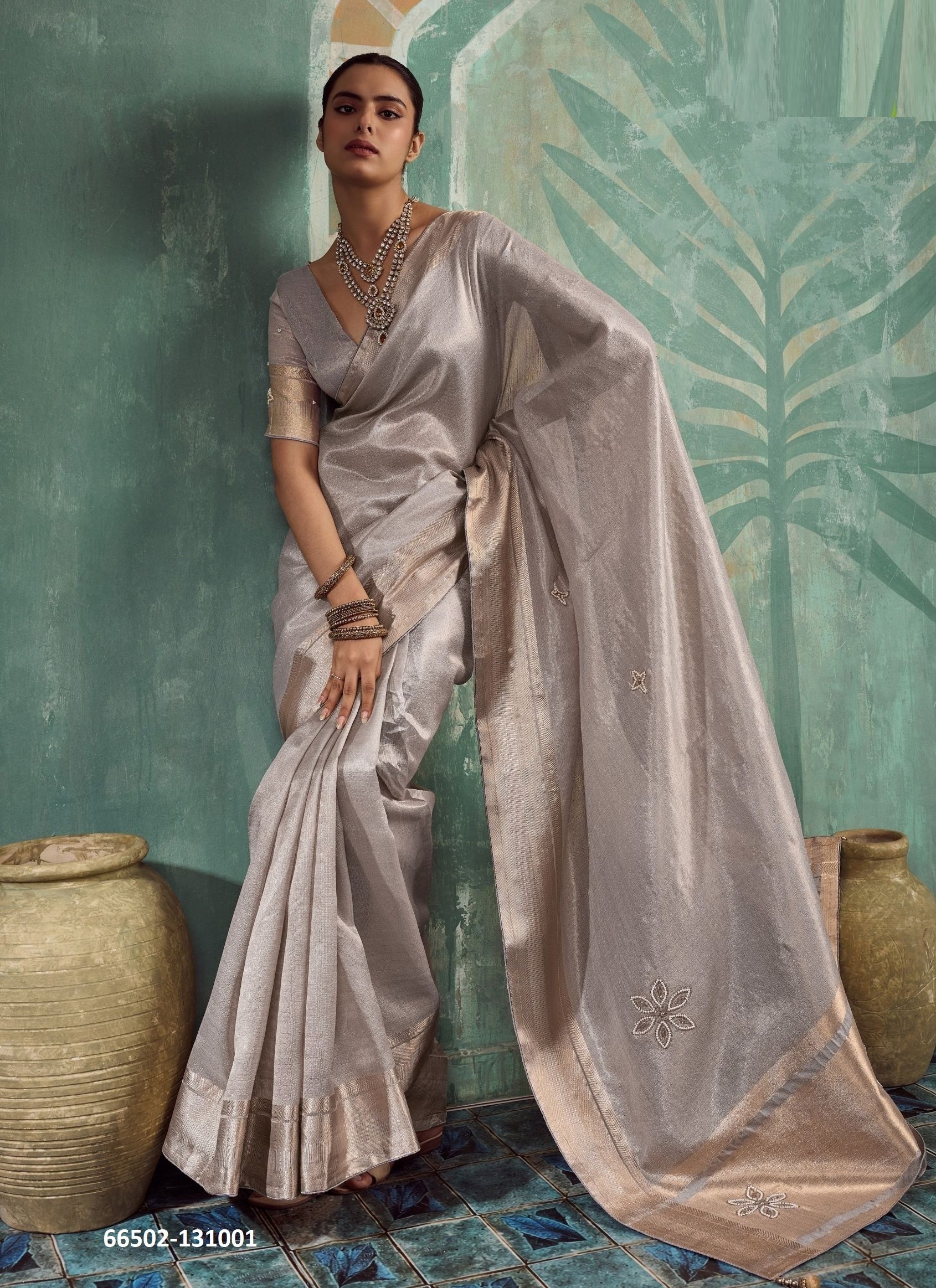 SUTRALA 4 - Catalog # 66502 (Set of 5 Sarees) SUTRALA 4 - Catalog # 66502 (Set of 5 Sarees)