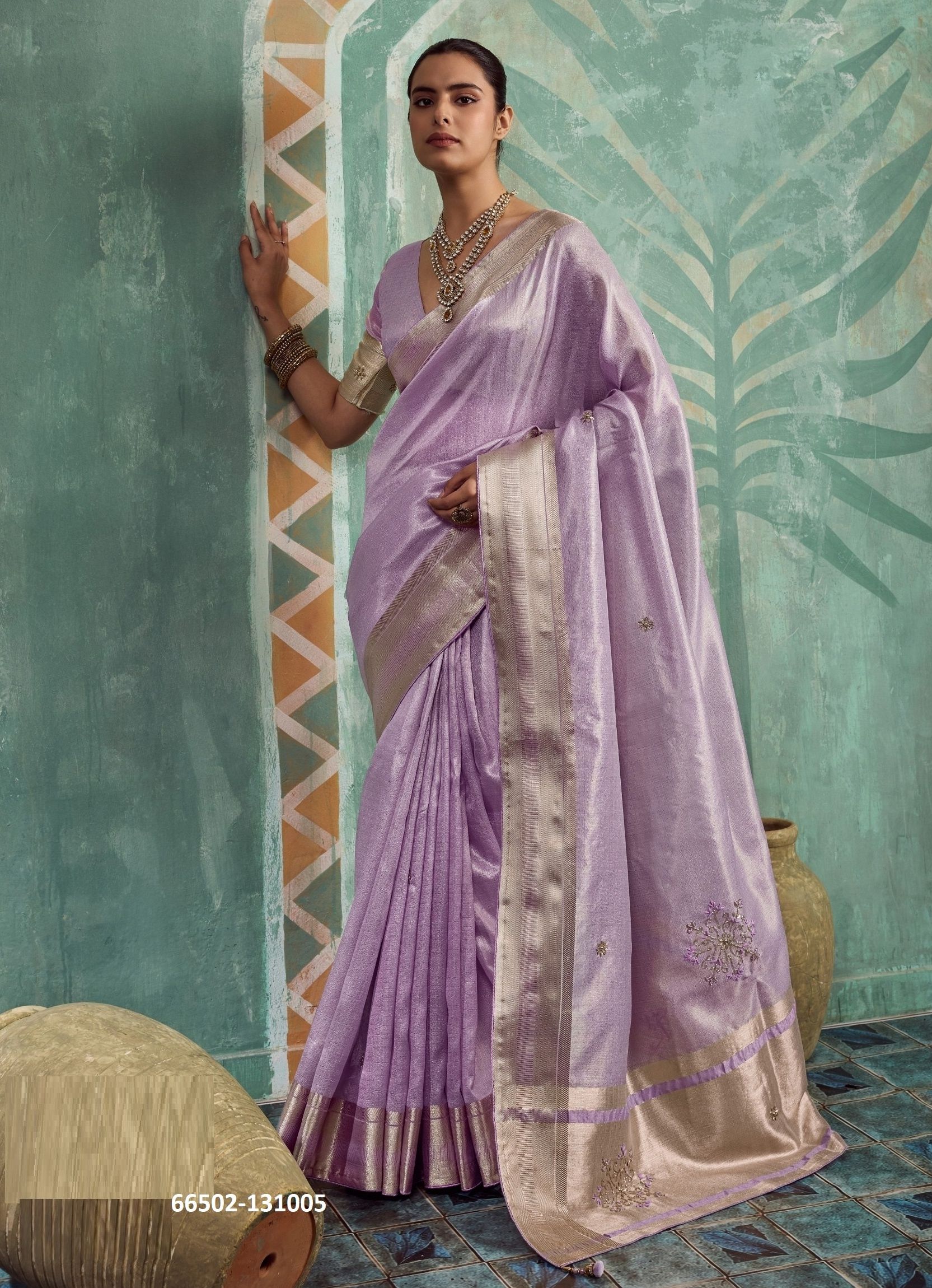 SUTRALA 4 - Catalog # 66502 (Set of 5 Sarees) SUTRALA 4 - Catalog # 66502 (Set of 5 Sarees)