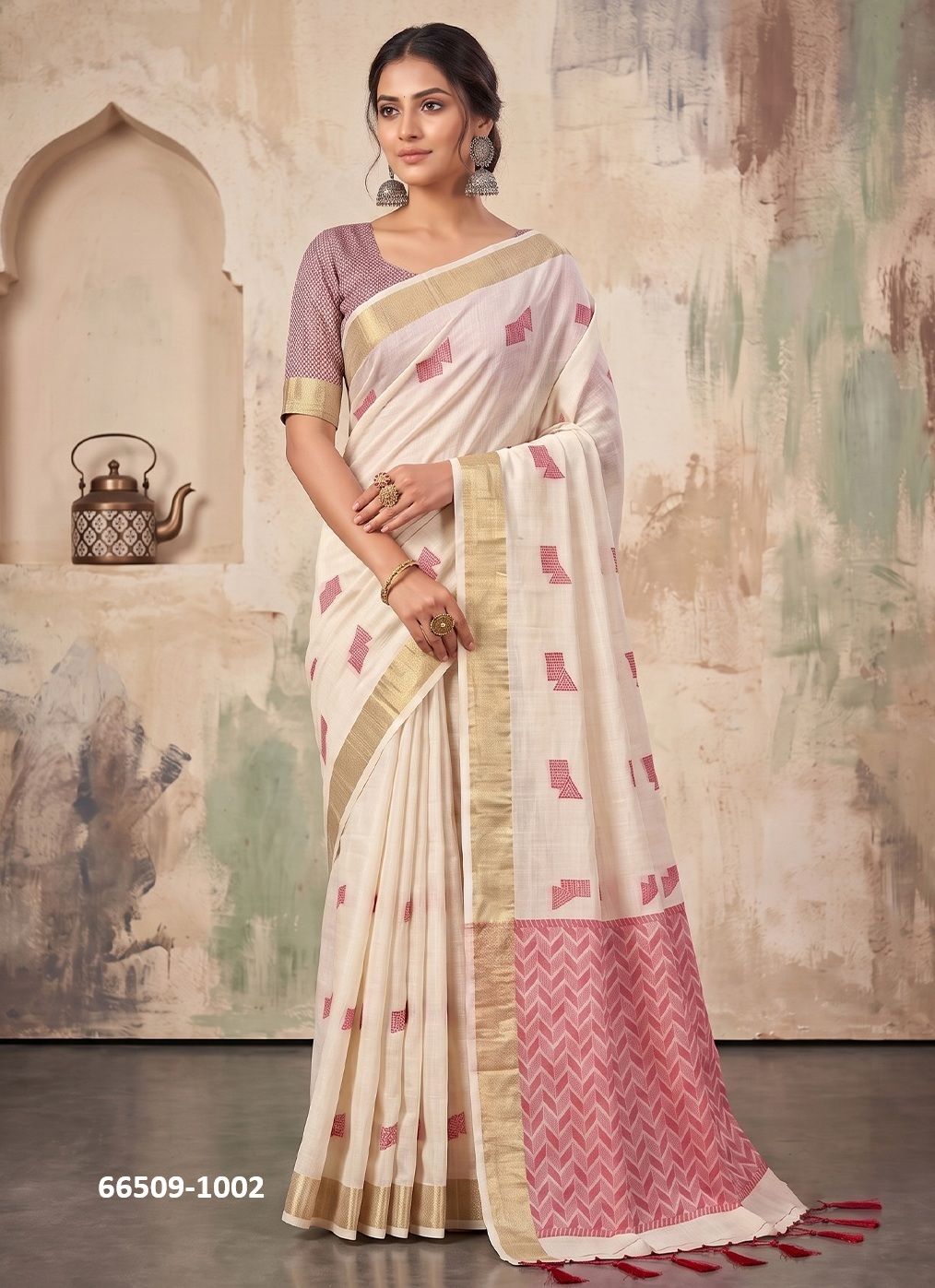 AARZOO - Catalog # 66509 (Set of 8 Sarees)