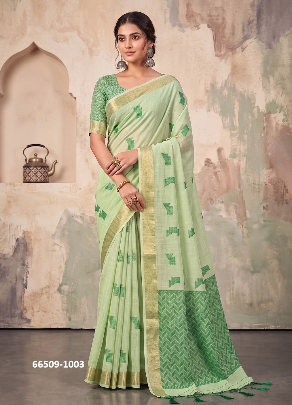 AARZOO - Catalog # 66509 (Set of 8 Sarees)