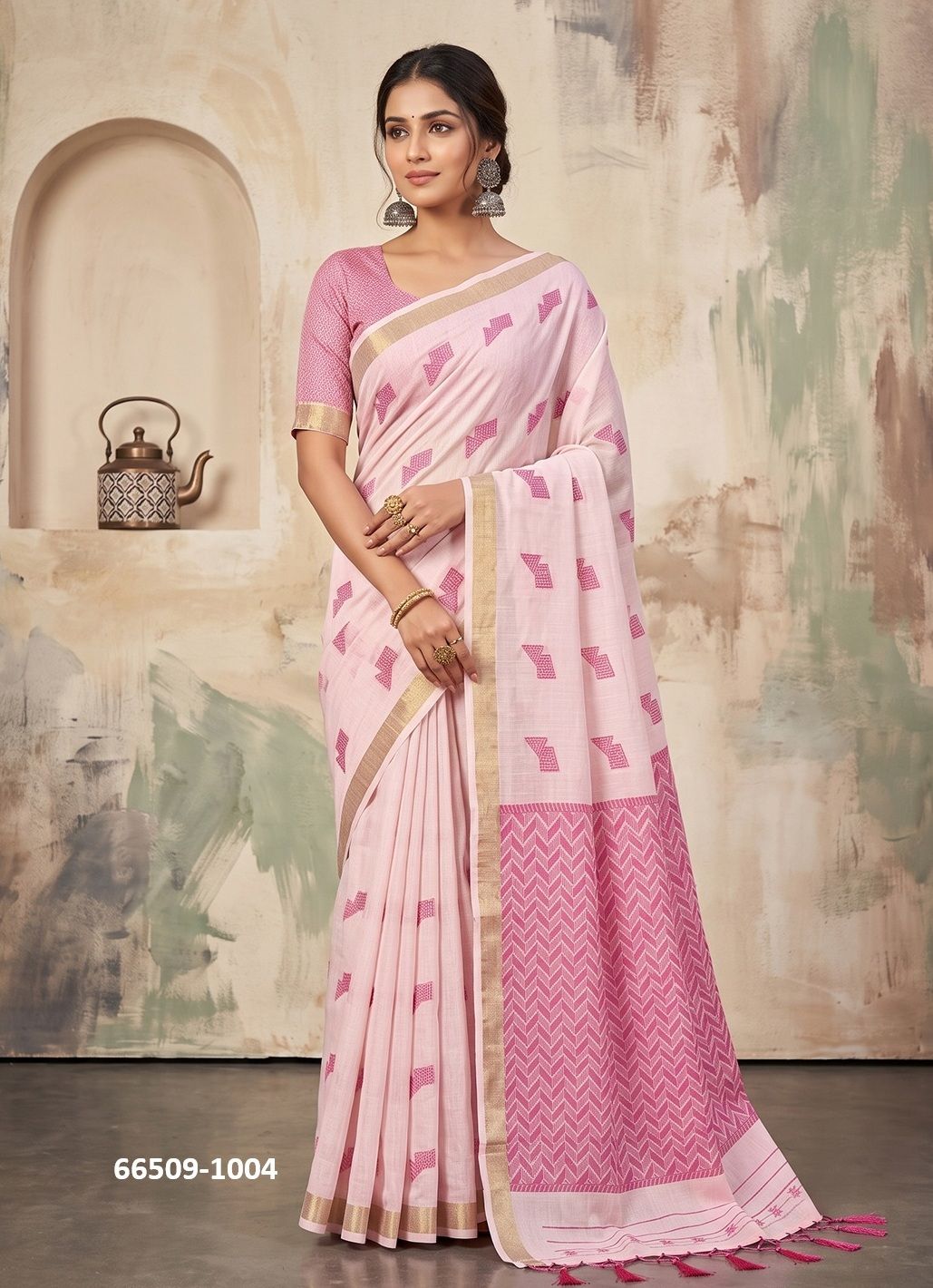AARZOO - Catalog # 66509 (Set of 8 Sarees)