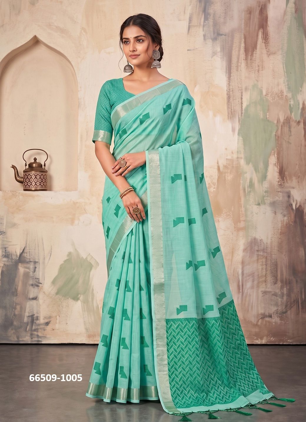 AARZOO - Catalog # 66509 (Set of 8 Sarees)