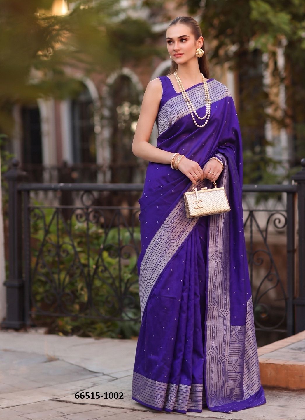 KATHA COTTON - Catalog # 66515 (Set of 6 Sarees)