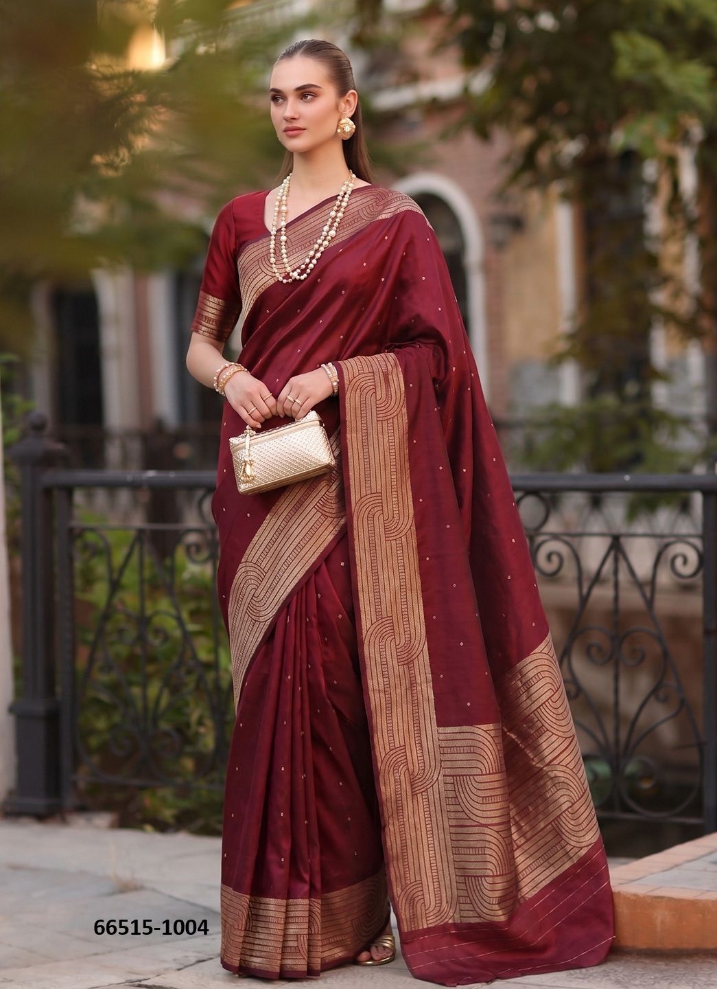 KATHA COTTON - Catalog # 66515 (Set of 6 Sarees)