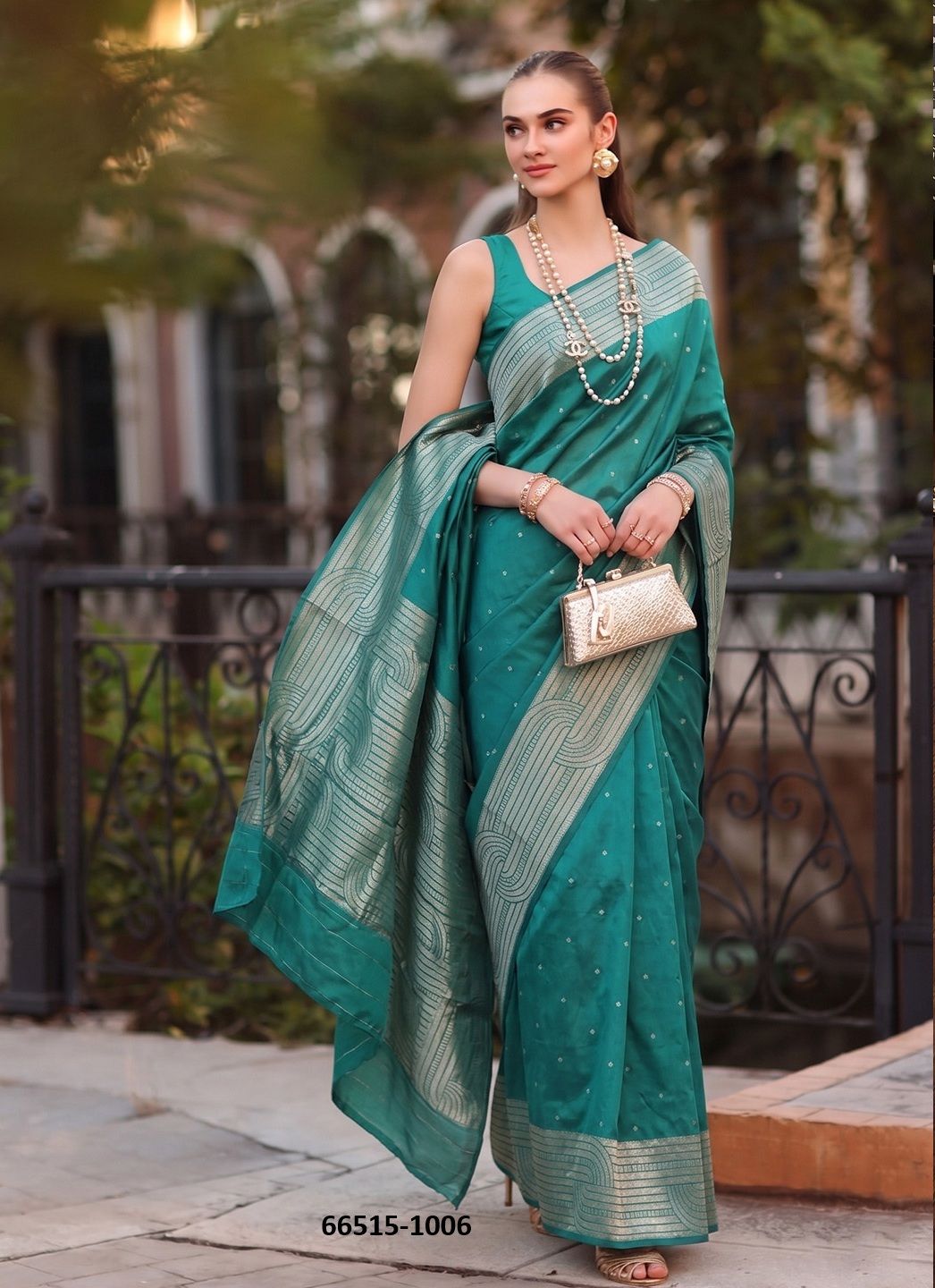 KATHA COTTON - Catalog # 66515 (Set of 6 Sarees)