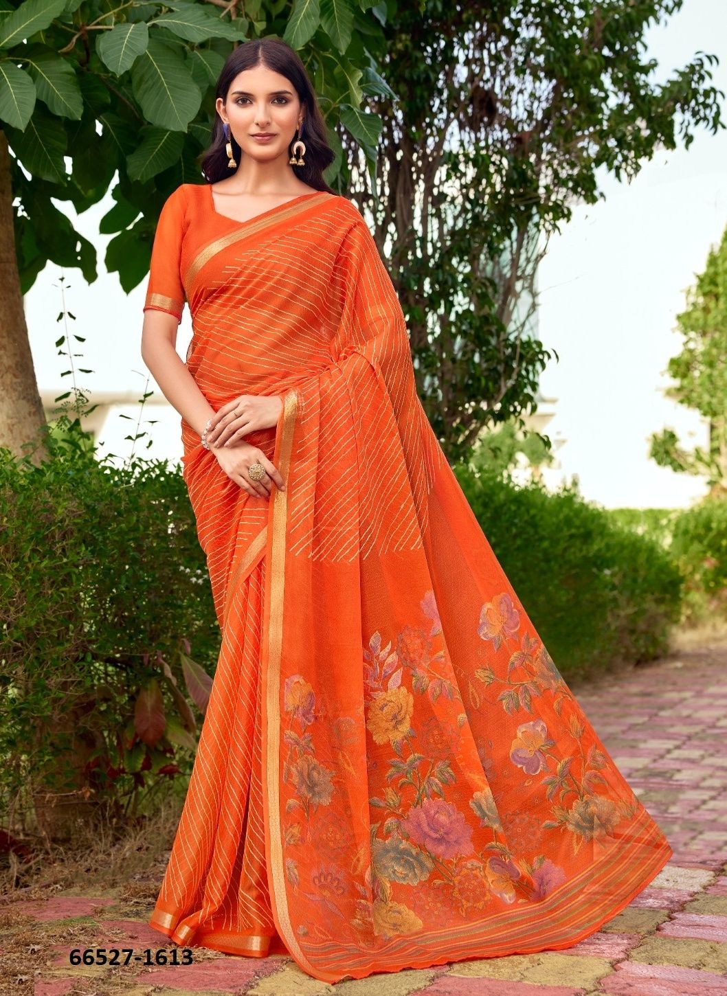 GOURI LEHERIYA - Catalog # 66527 (Set of 10 Sarees) GOURI LEHERIYA - Catalog # 66527 (Set of 10 Sarees)