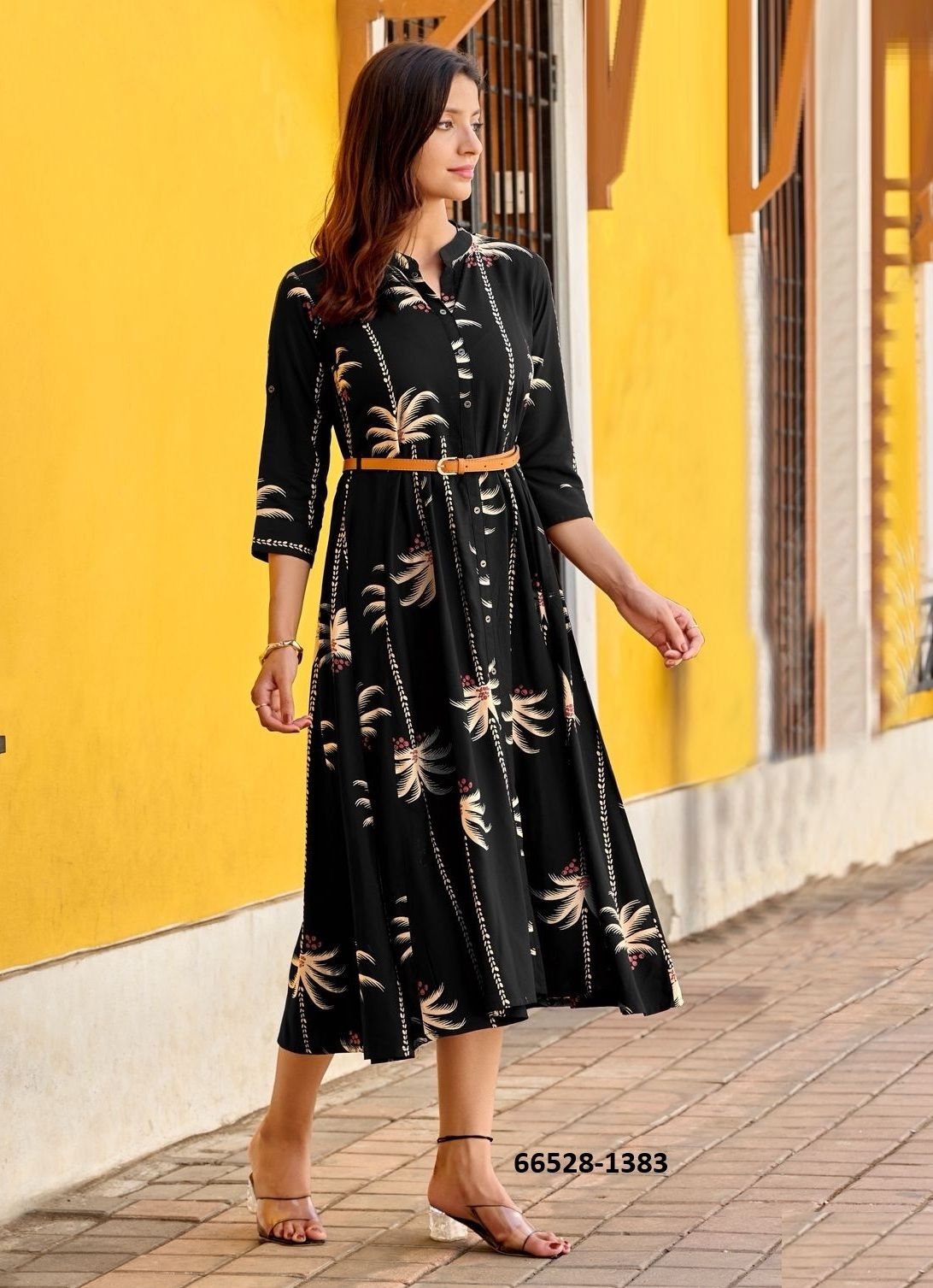 BELT 27 - Catalog # 66528 (Set of 6 Readymade Women's Kurtis / Tops) BELT 27 - Catalog # 66528 (Set of 6 Readymade Women's Kurtis / Tops)