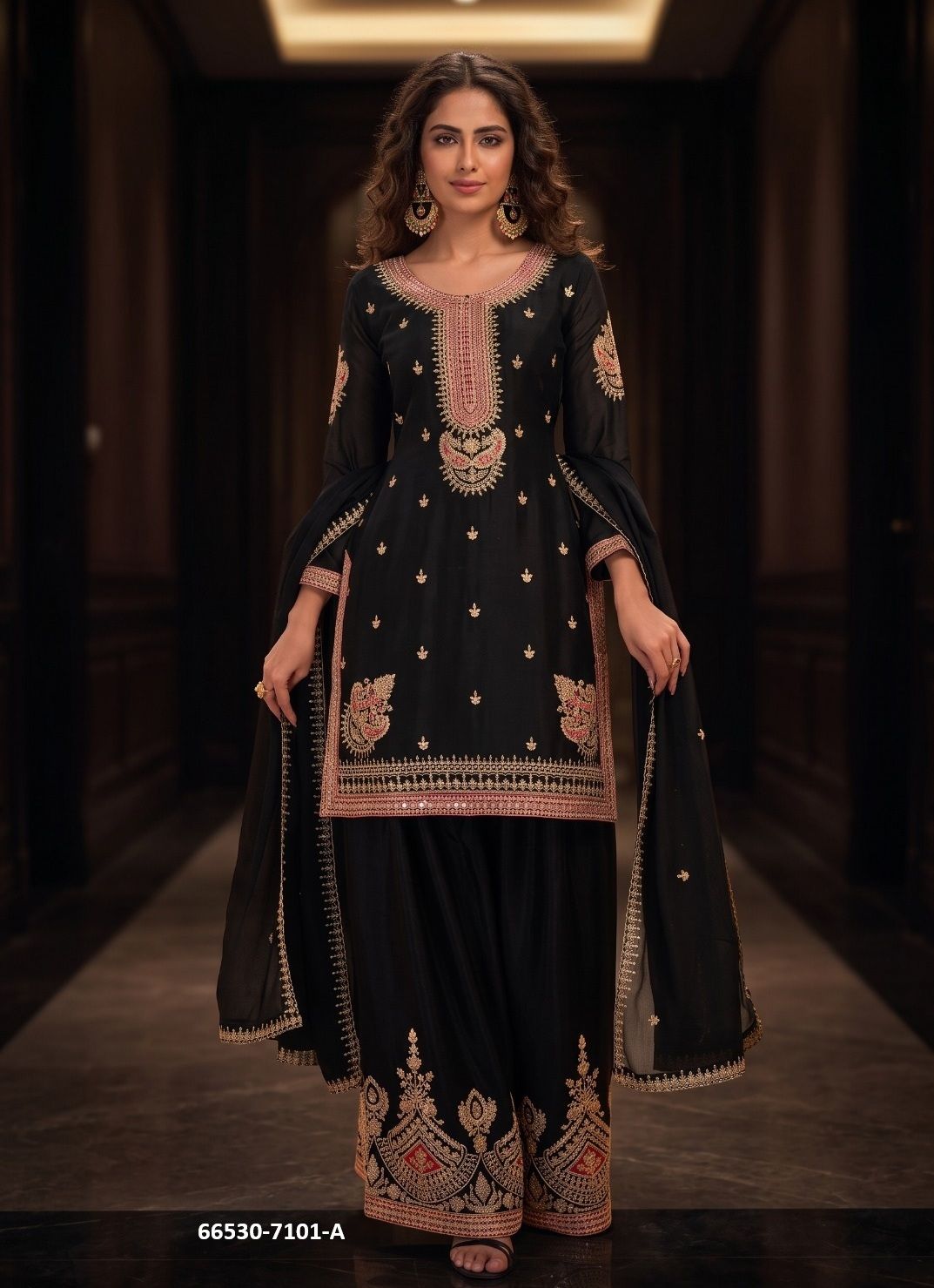 HASEEN - Catalog # 66530 (Set of 3 Readymade Salwar Suits) HASEEN - Catalog # 66530 (Set of 3 Readymade Salwar Suits)