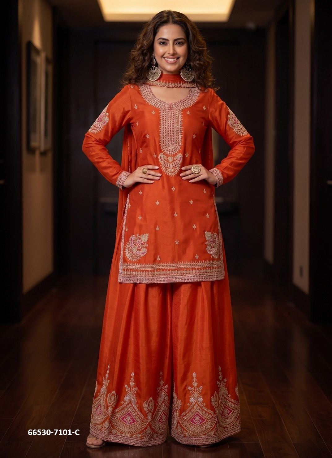 HASEEN - Catalog # 66530 (Set of 3 Readymade Salwar Suits) HASEEN - Catalog # 66530 (Set of 3 Readymade Salwar Suits)