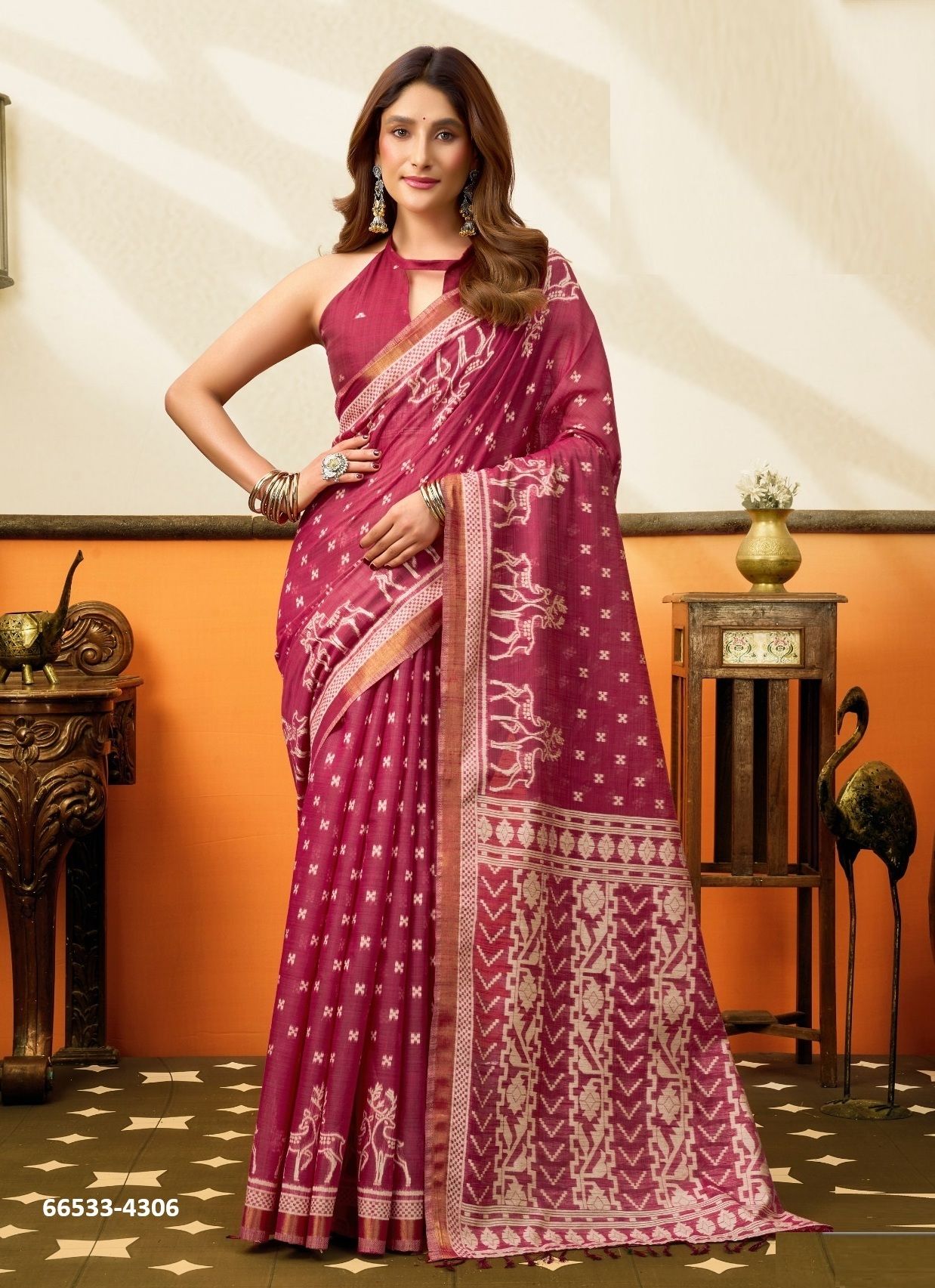 SUCHI - Catalog # 66533 (Set of 6 Sarees) SUCHI - Catalog # 66533 (Set of 6 Sarees)